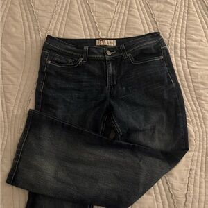 LEI Dark Indigo Boot Cut Jeans